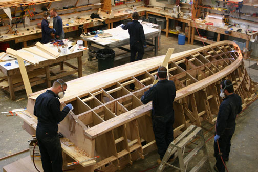 boat building