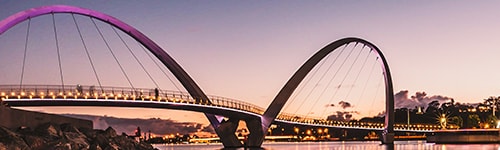 Seafarers Bridge in Melbourne