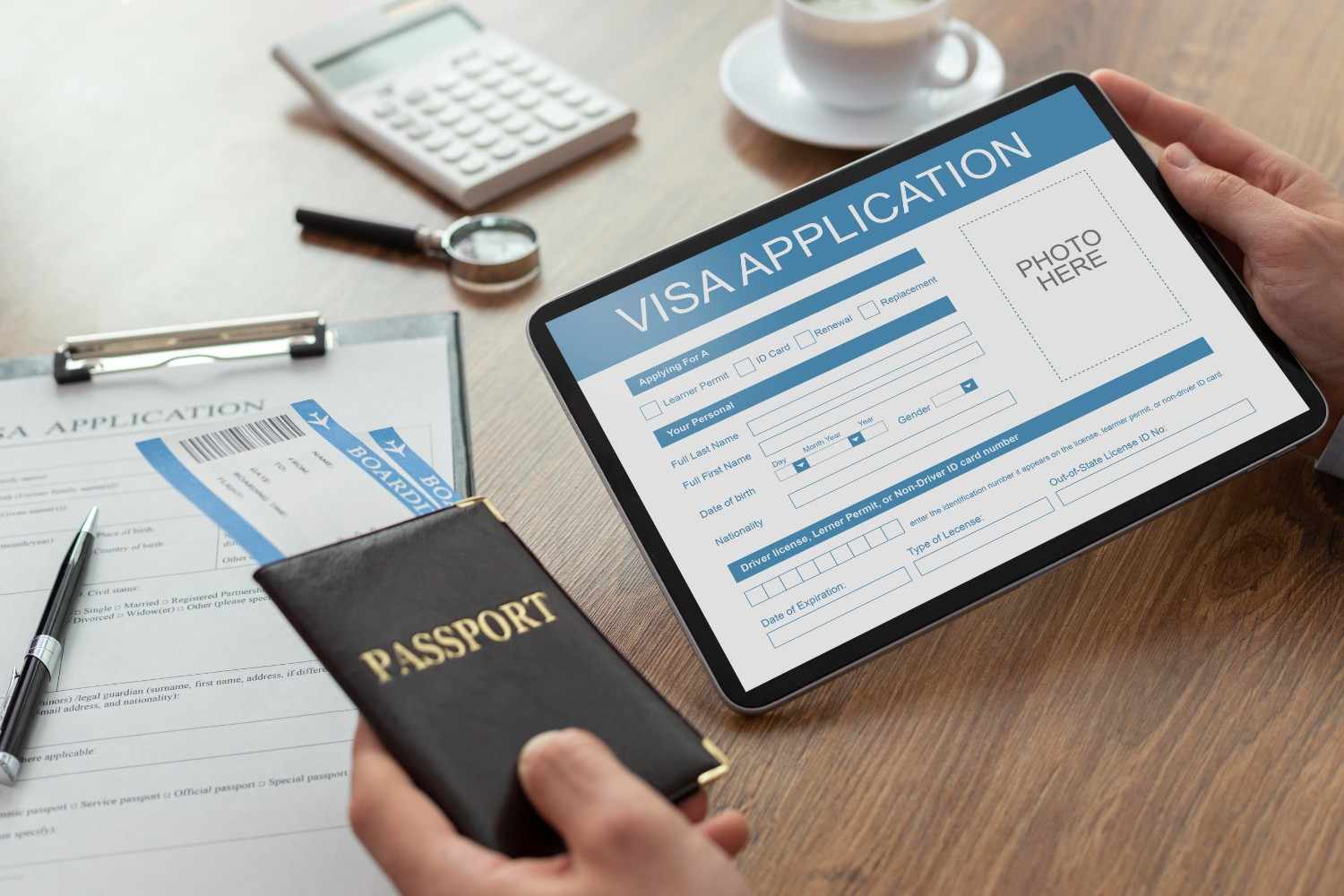 Your Australian Visitor Visa Checklist: 3 Must-Know Essentials Visa Application Form Tablet 1