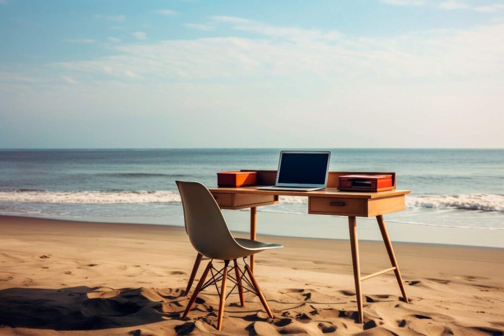 Business Scene With Nature 2