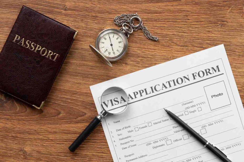 Flat Lay Visa Application Assortment1