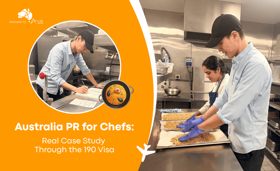 Australia PR for Chefs: Real Case Study Through the 190 Visa