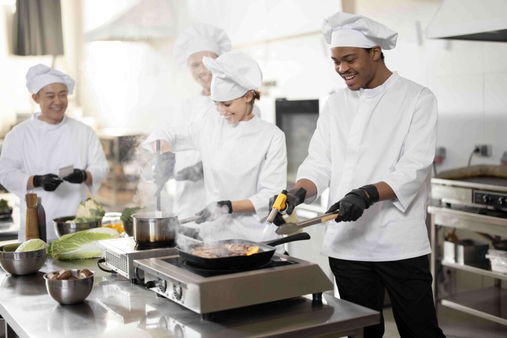 Australia 189 Visa: Top Courses For Pr In 2026 Multiracial Students Studying Commercial Cookery For A Shot At Australia 189 Visa.